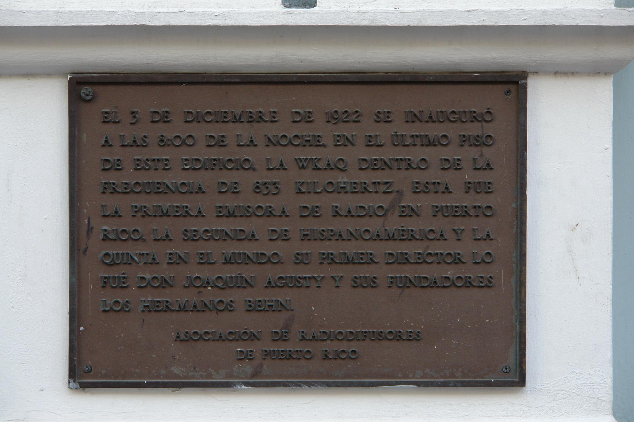 Calle de la Tanca 261 - The Puerto Rico Telephone Company - San Juan (Viejo San Juan) - 2012 00008